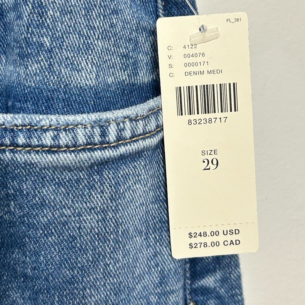 New! Joes Jeans MIA High Rise Wide Leg Jeans Womens Size 29 - Picture 2 of 15